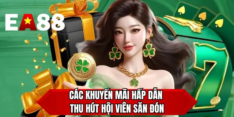 Các khuyến mãi hấp dẫn thu hút hội viên săn đón 